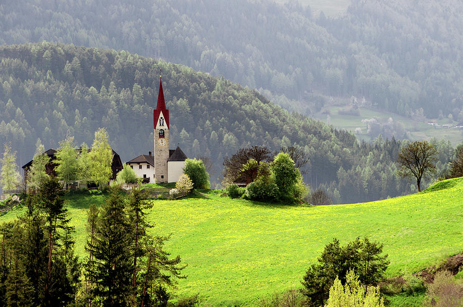 Church In Forest Photograph by John B. Mueller Photography - Fine Art ...