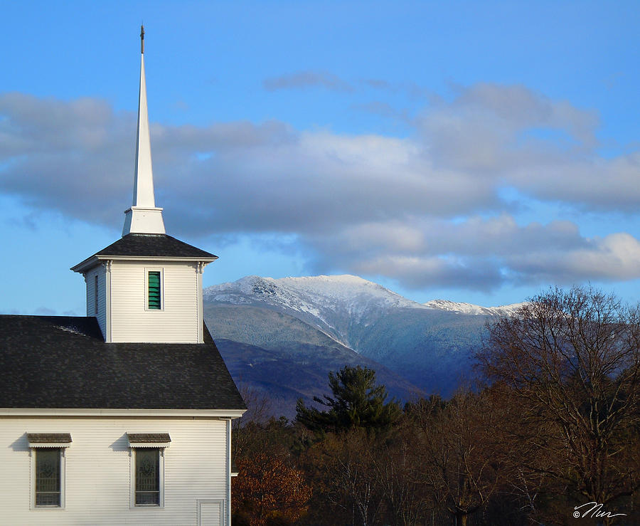Church in Franconia New Hampshire Photograph by Nancy Griswold