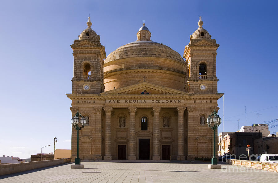 Church In Mgrr, Malta Photograph by Tim Holt