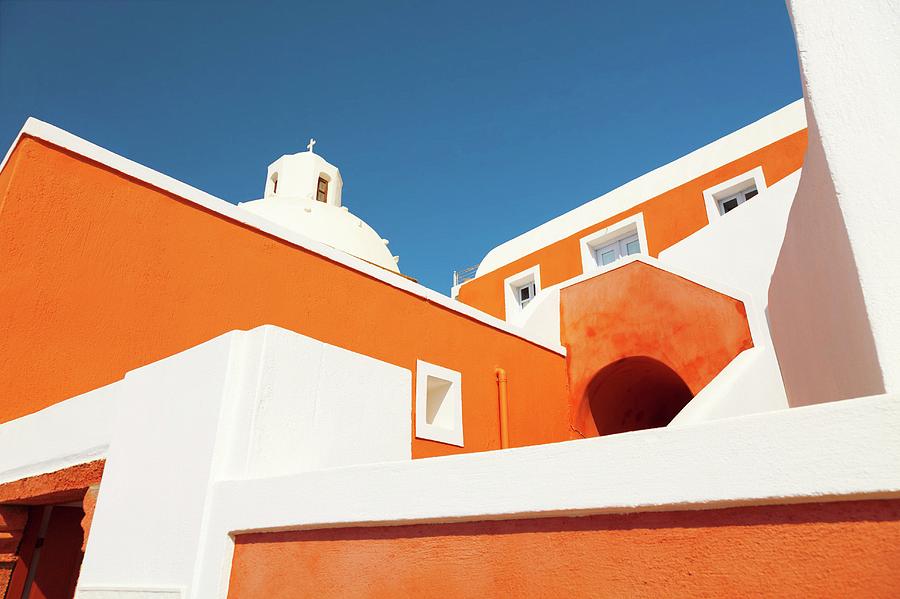 Church In Santorini Photograph by Science Photo Library