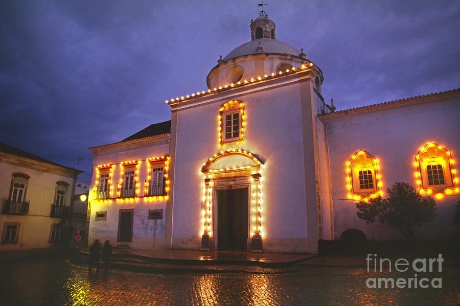 Church in Tavira Portugal Photograph by Craig Lovell