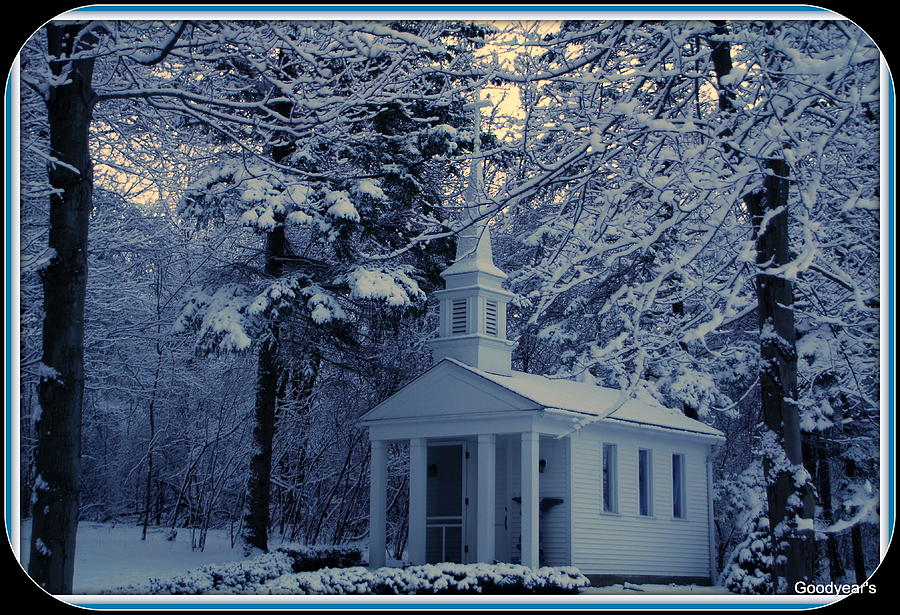 Church in the Woods Photograph by A Goodyearwithannie - Fine Art America