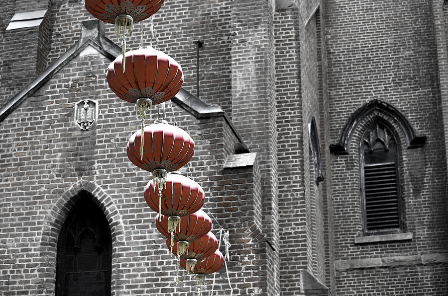 Church Lanterns Photograph by Spencer Hughes
