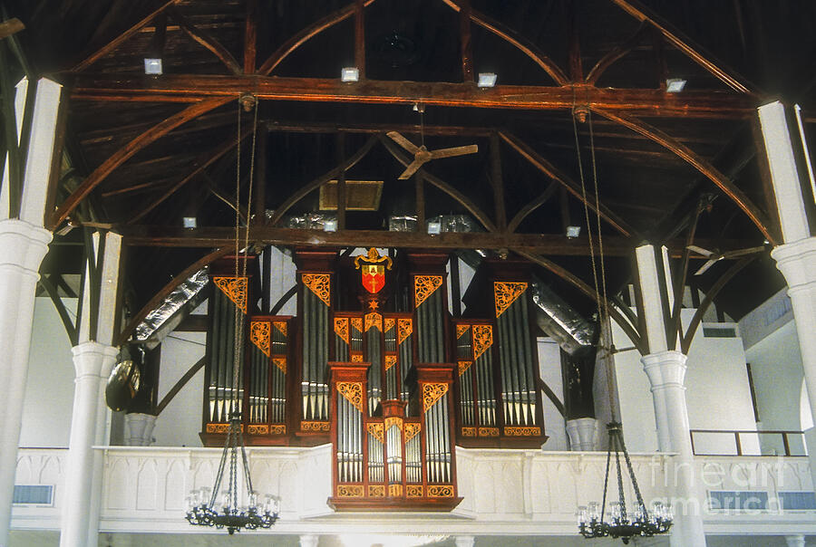 Church of Christ Organ Photograph by Bob Phillips
