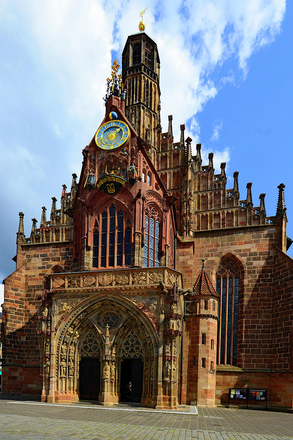 Church Of Our Lady, Nuremberg Photograph by Dennis Macdonald