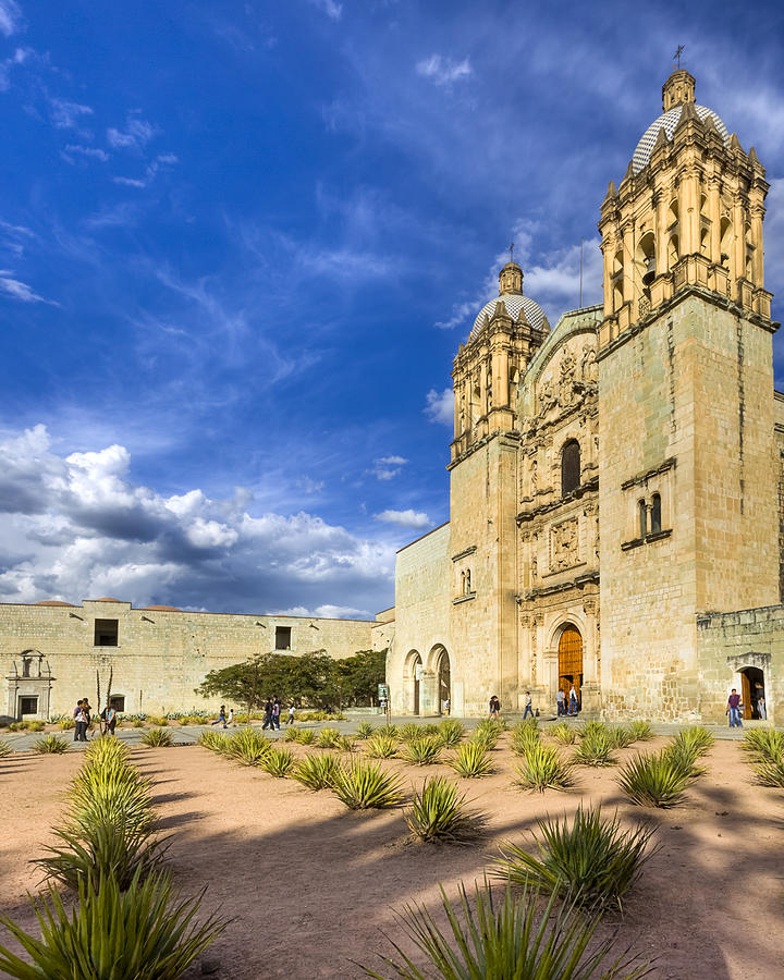 Church of Santo Domingo de Guzman in Oaxaca Photograph by Mark Tisdale
