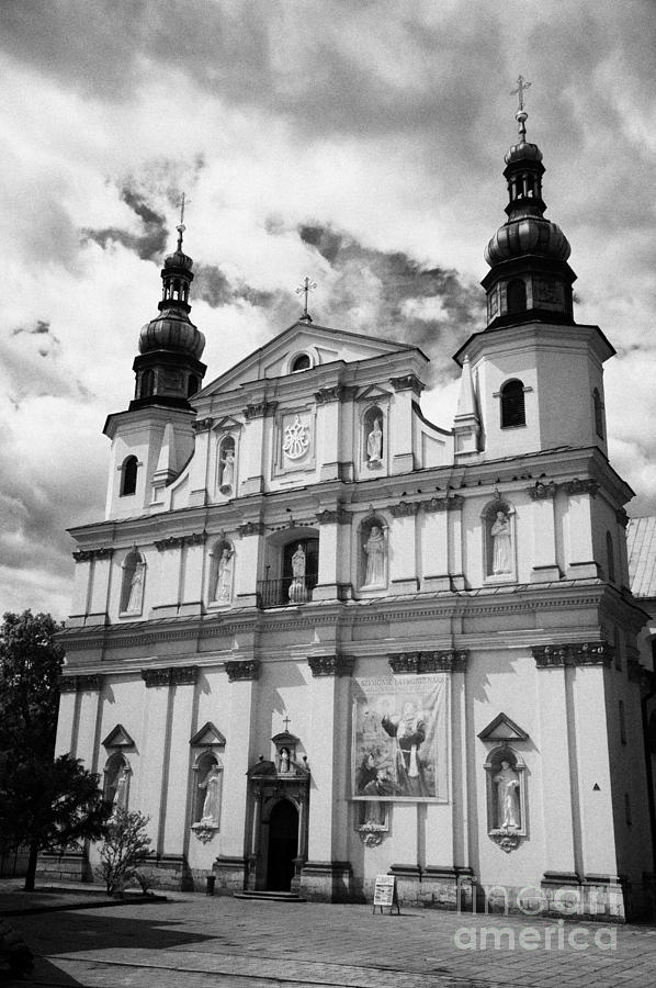 City Photograph - Church of St Bernards krakow by Joe Fox