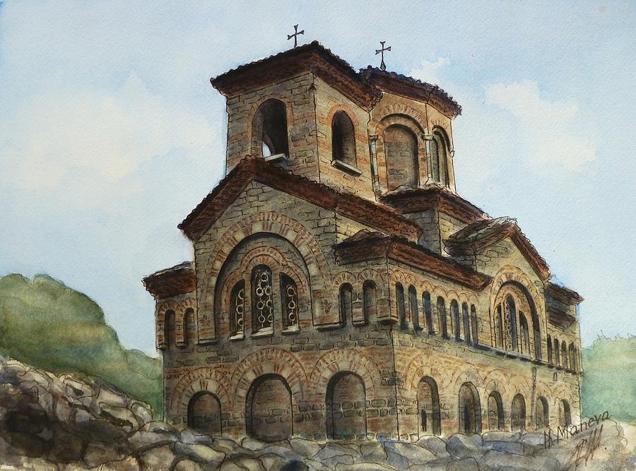 Church of St Demetrius of Thessaloniki Veliko Tarnovo Bulgaria Painting by Henrieta Maneva
