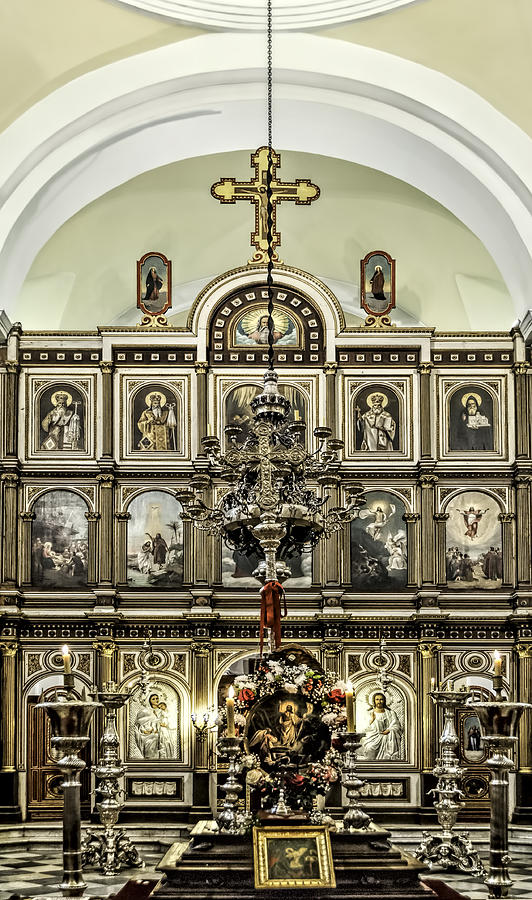 Church of St. Nicholas Photograph by Maria Coulson