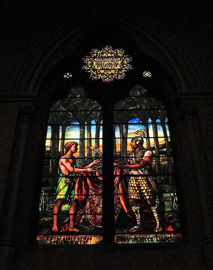 Church of the Covenant Stained Glass 3 Photograph by Michael Saunders