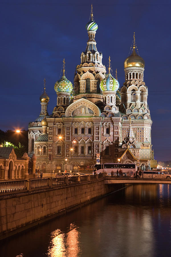 Church Of The Savior On Spilled Blood Photograph by Holger Leue