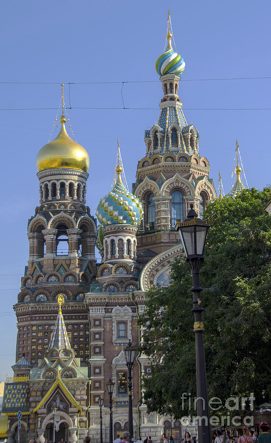 Church of the Saviour on Blood Photograph by Pravine Chester