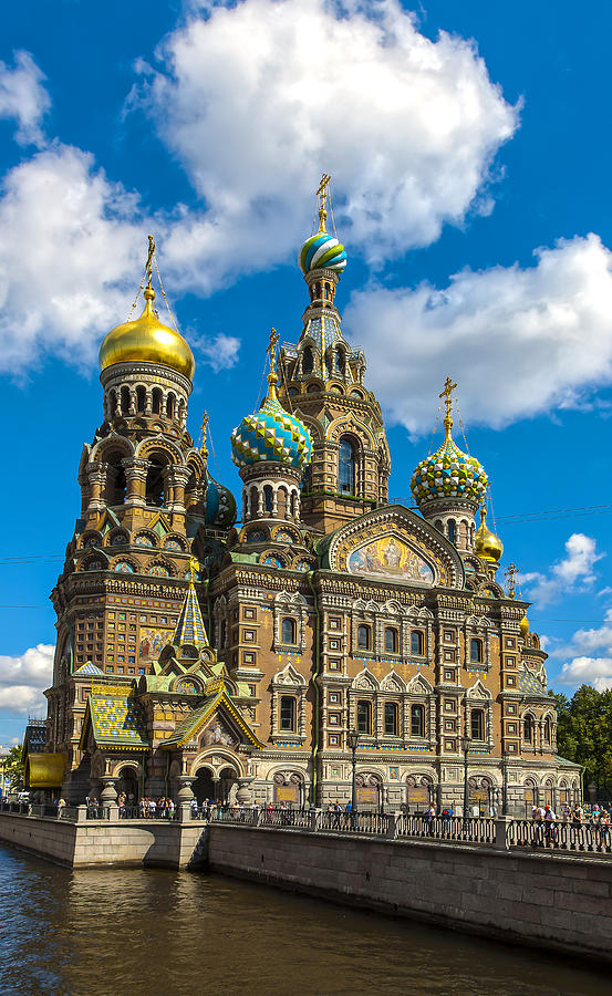 Church Of Spilled Blood Photograph by Andy Myatt