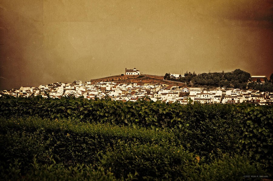 Church on The Hill - Andalusia Photograph by Mary Machare