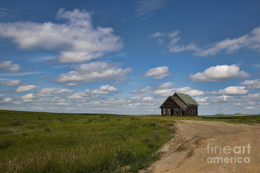 Church on the Plains Photograph by David Arment
