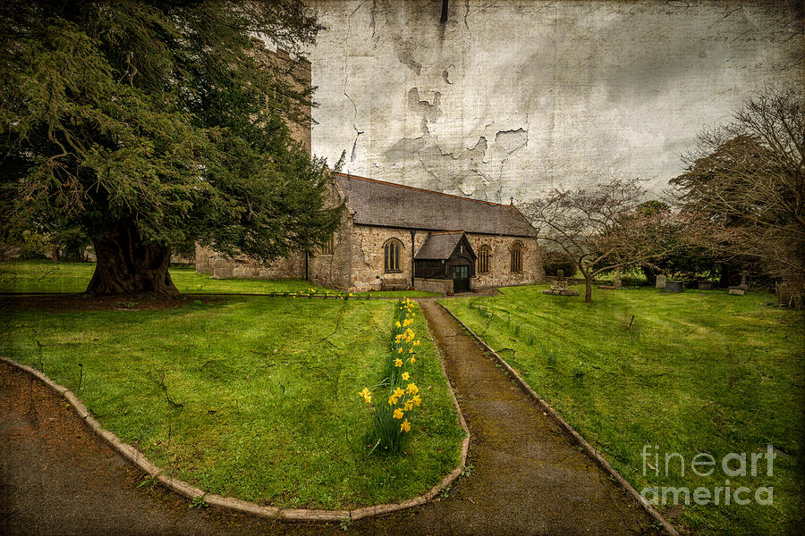 Church Path Photograph by Adrian Evans