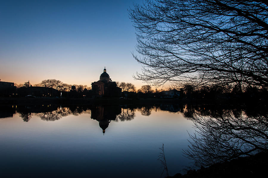 Church Reflect Photograph by Kristopher Schoenleber