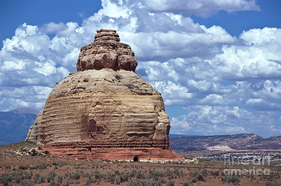 Church Rock  Utah  USA Photograph by Liz Leyden