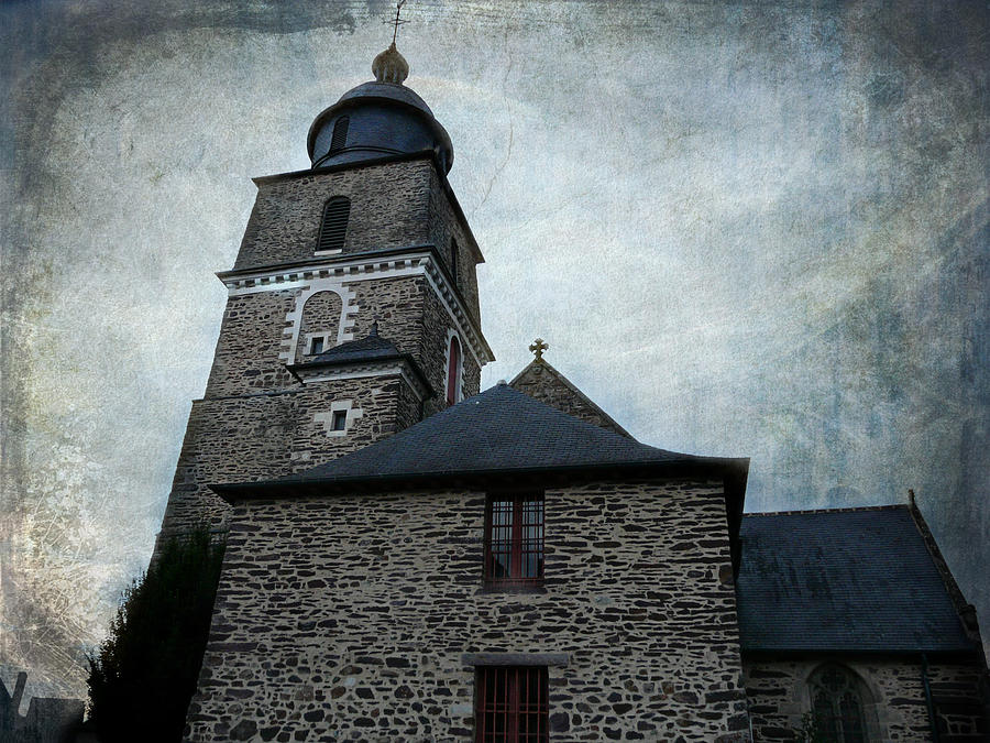 Architecture Photograph - Church Saint Malo by Barbara Orenya
