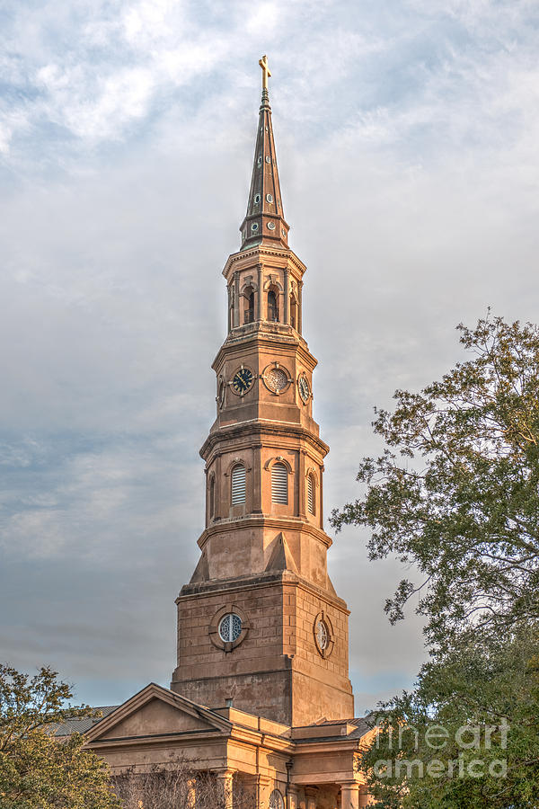 Church Steeple Charleston Sc Photograph