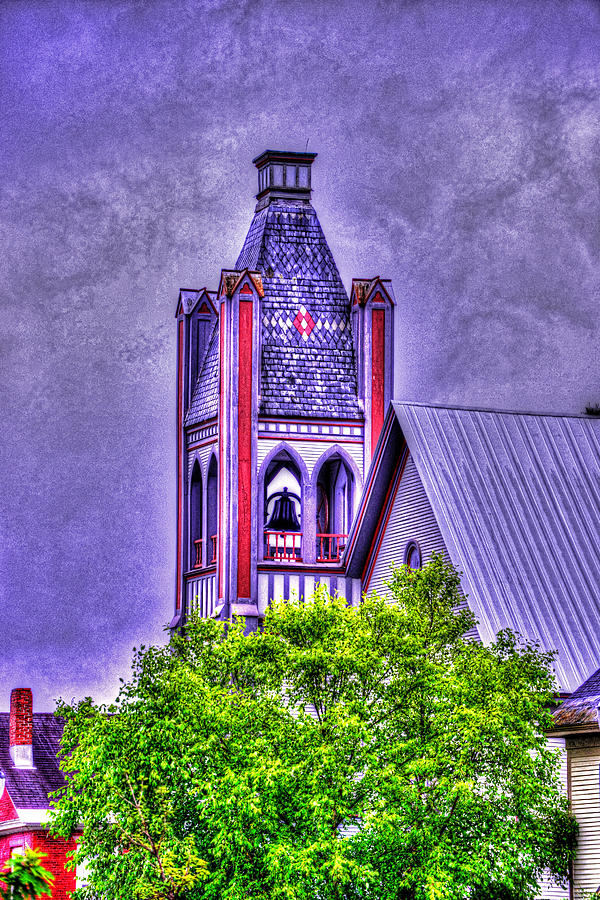 Church Steeple Photograph by Jim Boardman