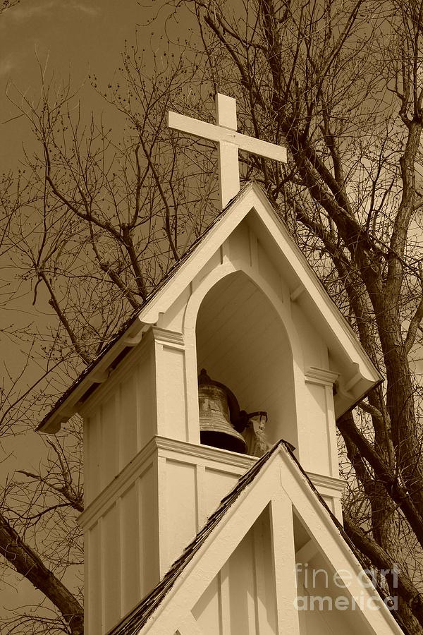 Tree Photograph - Church Steeple by Megan Wilson