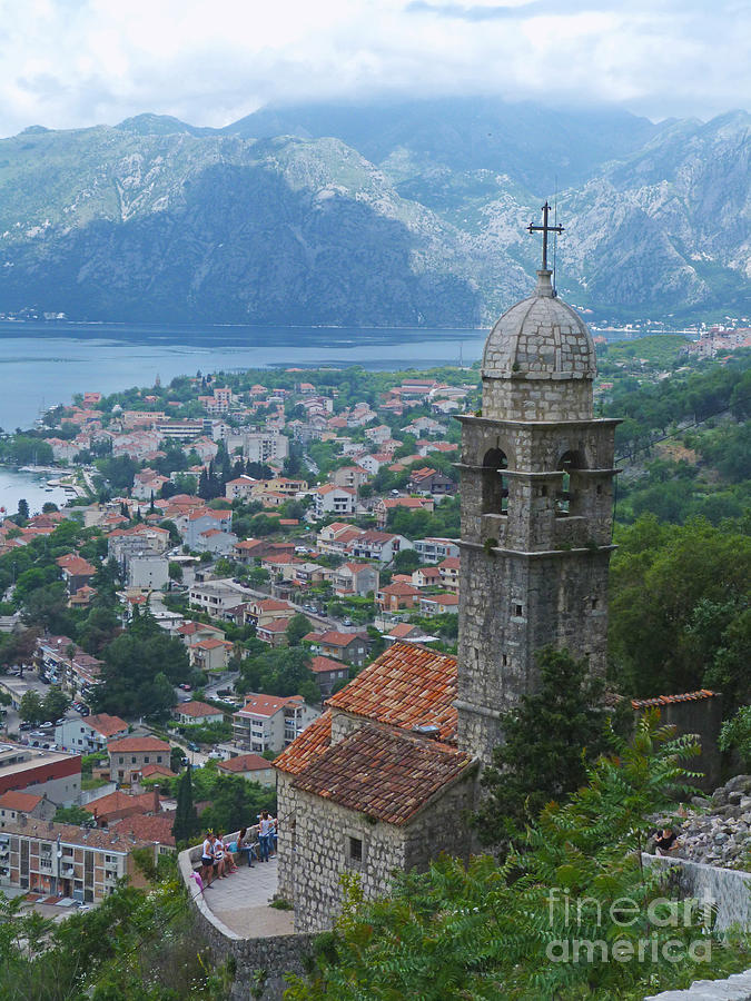 Church Panorama - Kotor - Montenegro Photograph by Phil Banks