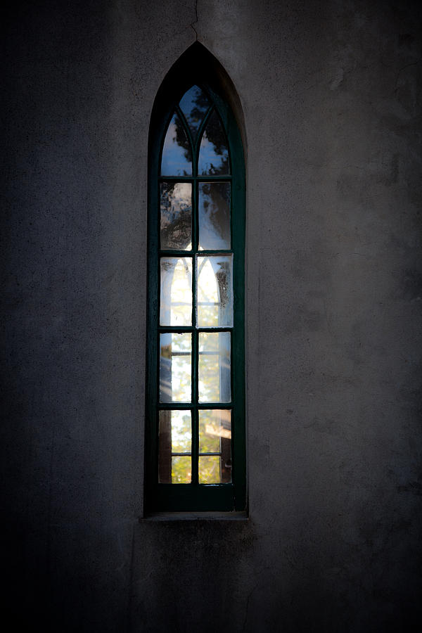Church Window in Window Photograph by Carole Hinding