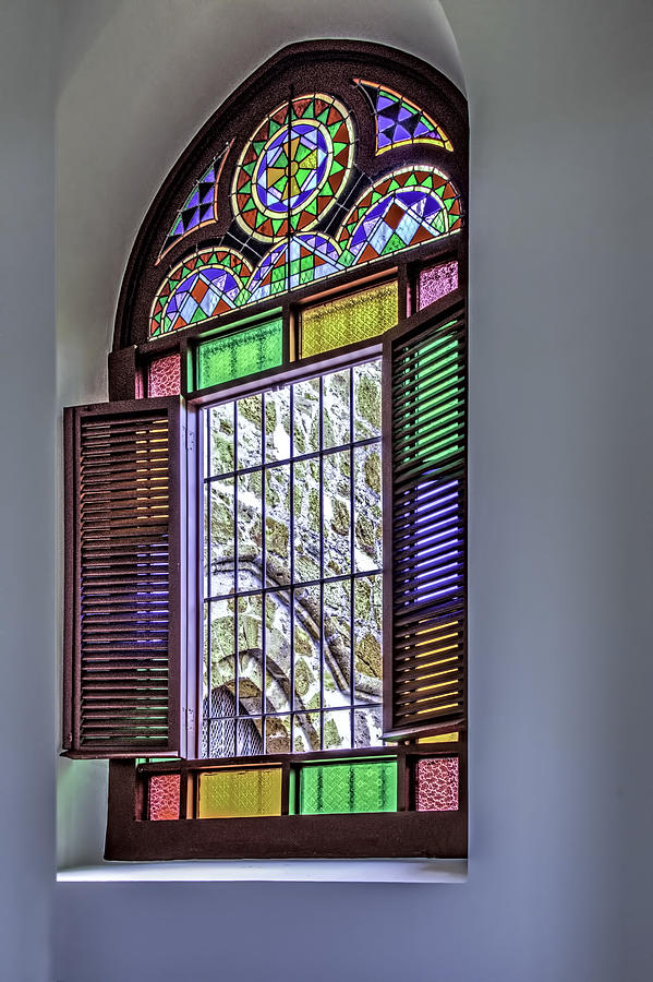 Church Window Photograph by Maria Coulson