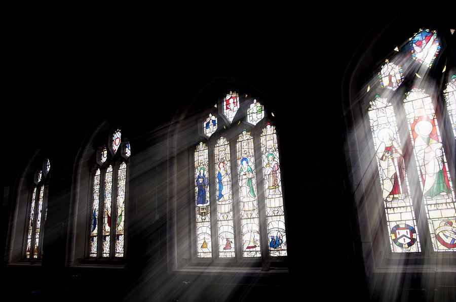 Church Windows Photograph by Chevy Fleet