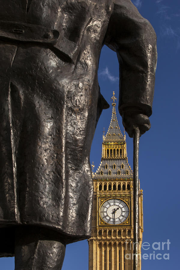 Churchill - Big Ben Photograph by Brian Jannsen