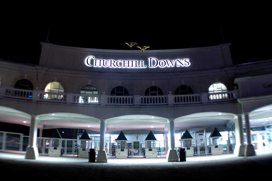 Churchill Downs Entrance  Photograph by John McGraw