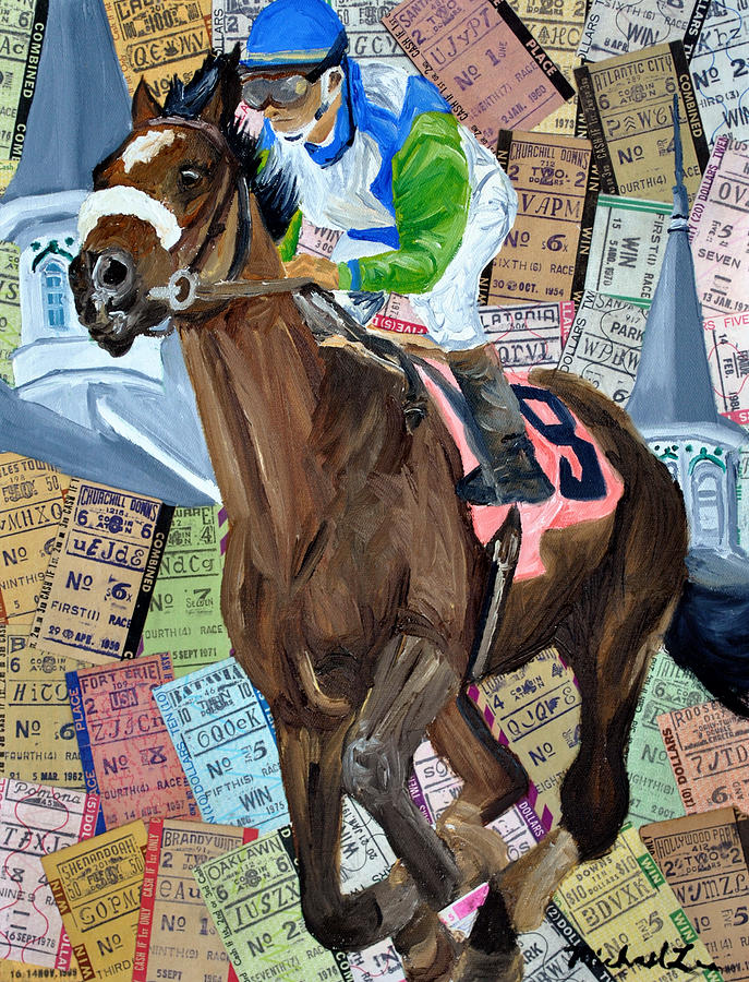 Churchill Downs Painting by Michael Lee - Fine Art America