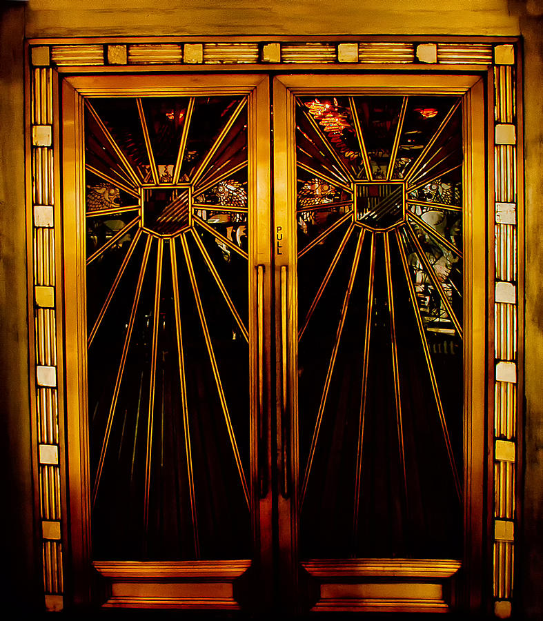 Cicada Club Doors Photograph by Joseph Hollingsworth