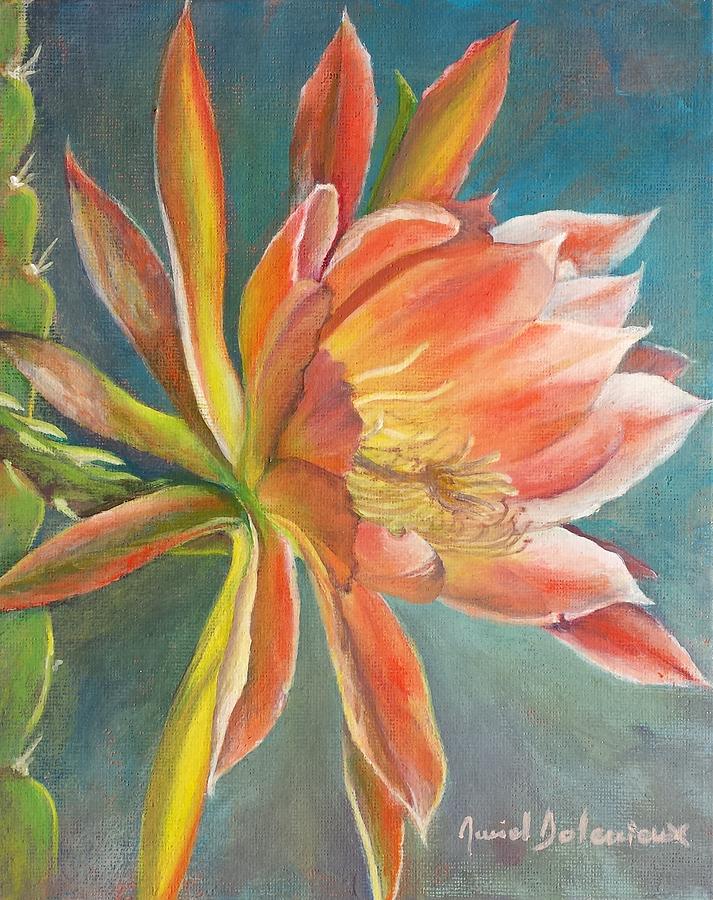 Cierge en Fleur Painting by Muriel Dolemieux | Fine Art America