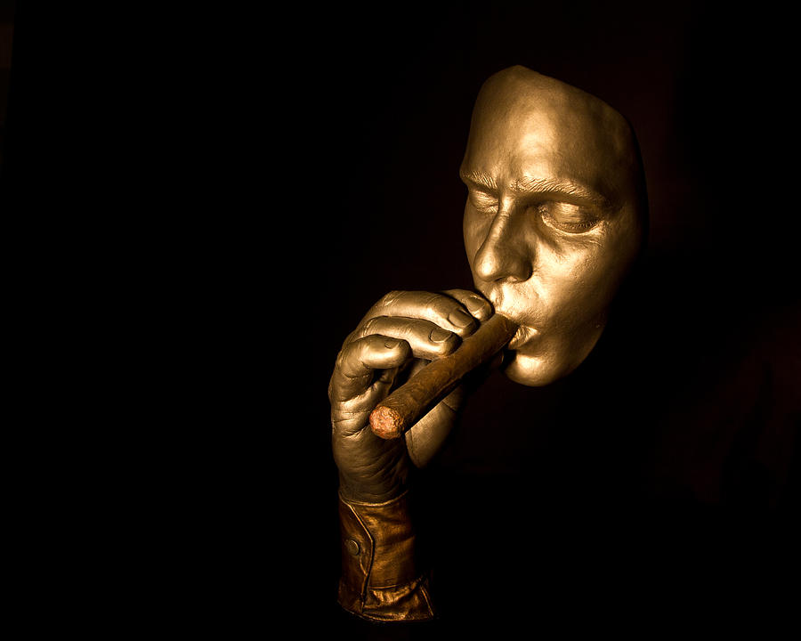Cigar Man Photograph by Garry Loss