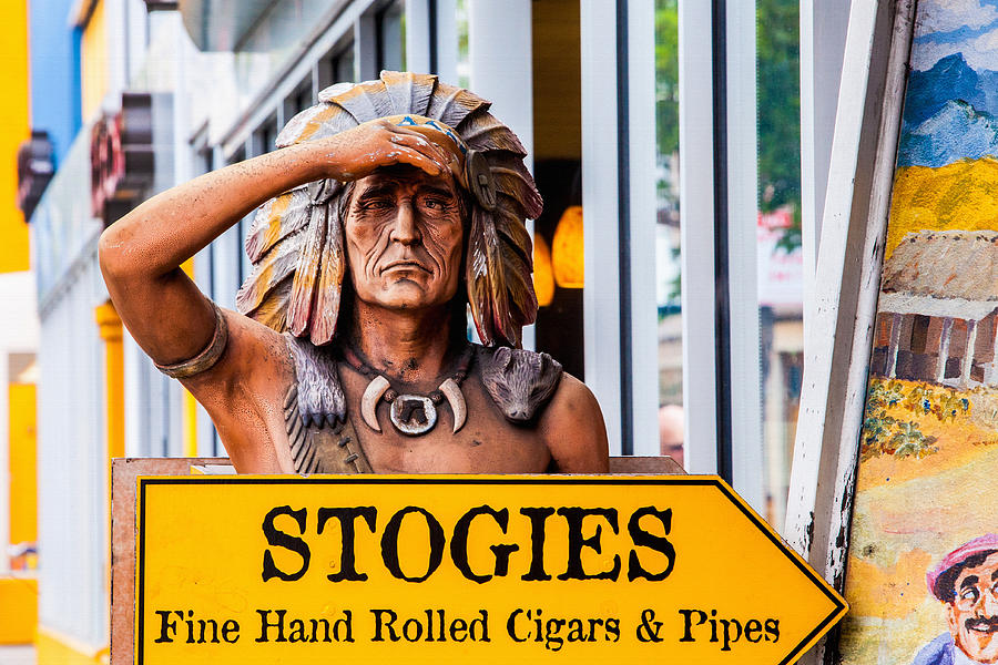 Cigar Indian Photograph by Art Block Collections
