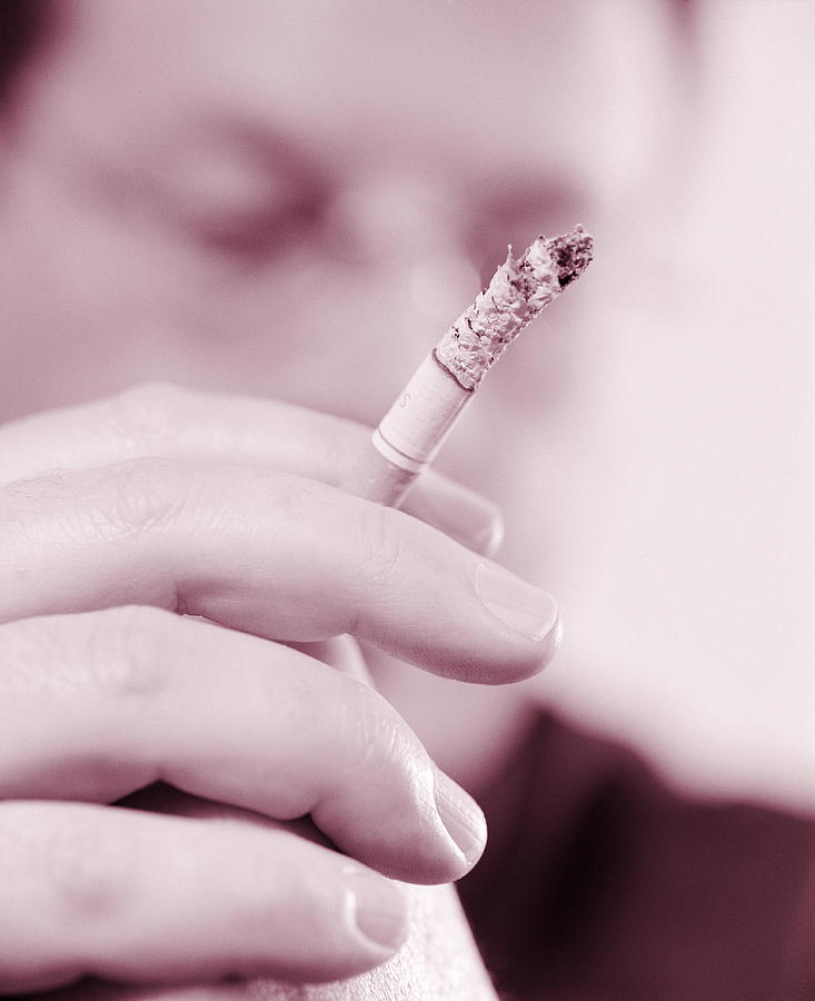 Cigarette Smoking by Mark Thomas/science Photo Library