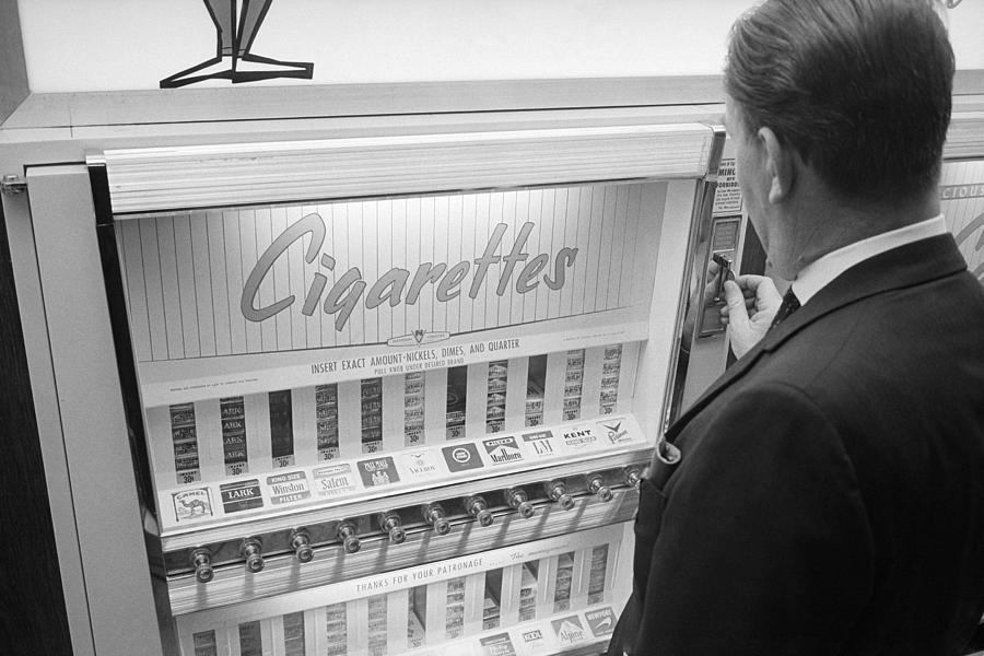 Cigarettes, 1965 Photograph by Granger