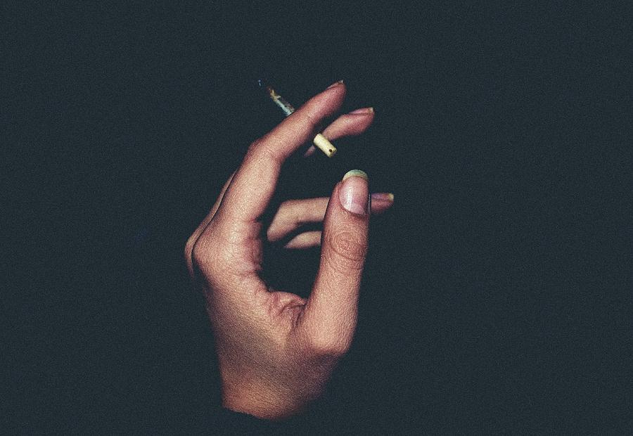 Cigarrete In My Hand Photograph by Eleni Tcompanidou - Fine Art America