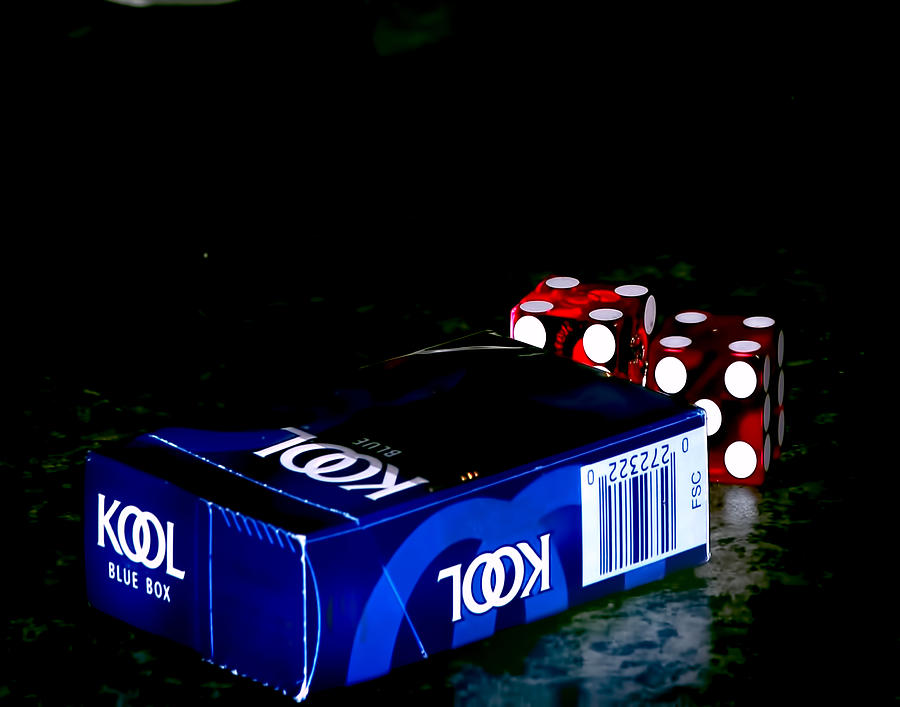 Ciggs And Dice Photograph by Kevin Duke