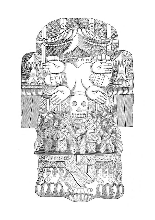 Cihuacoatl, Aztec Motherhood Photograph by British Library