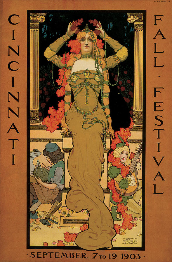 Cincinnati Fall Festival 1903 Photograph by Unknown Artist