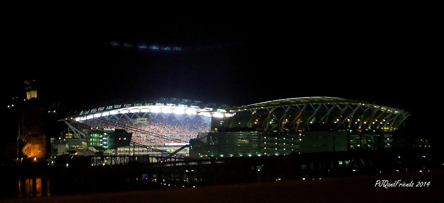 Cincinnati Paul Brown Stadium Photograph by PJQandFriends Photography
