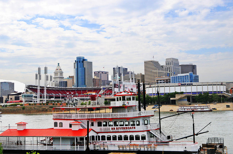 Cincinnati Riverboat Photograph by Maria isabel Villamonte - Fine Art ...