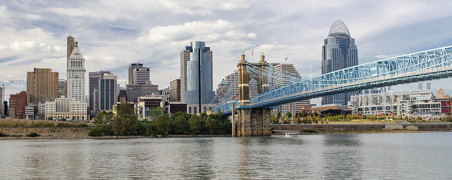 Cincinnati Skyline Photograph by At Lands End Photography