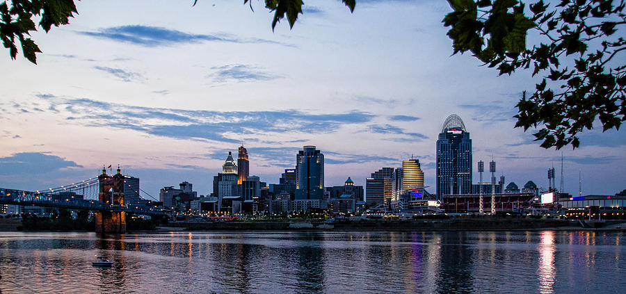 Cincinnati Skyline Photograph by Cathy Donohoue