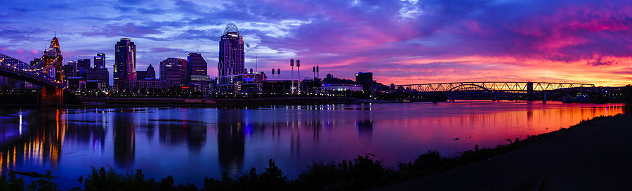 Cincinnati Skyline Rising Photograph by Jon Reynolds