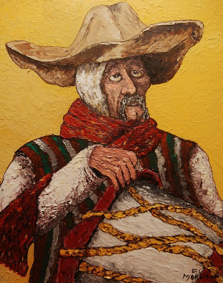 Old Man Painting - Cinco De Mayo by Frank Morrison