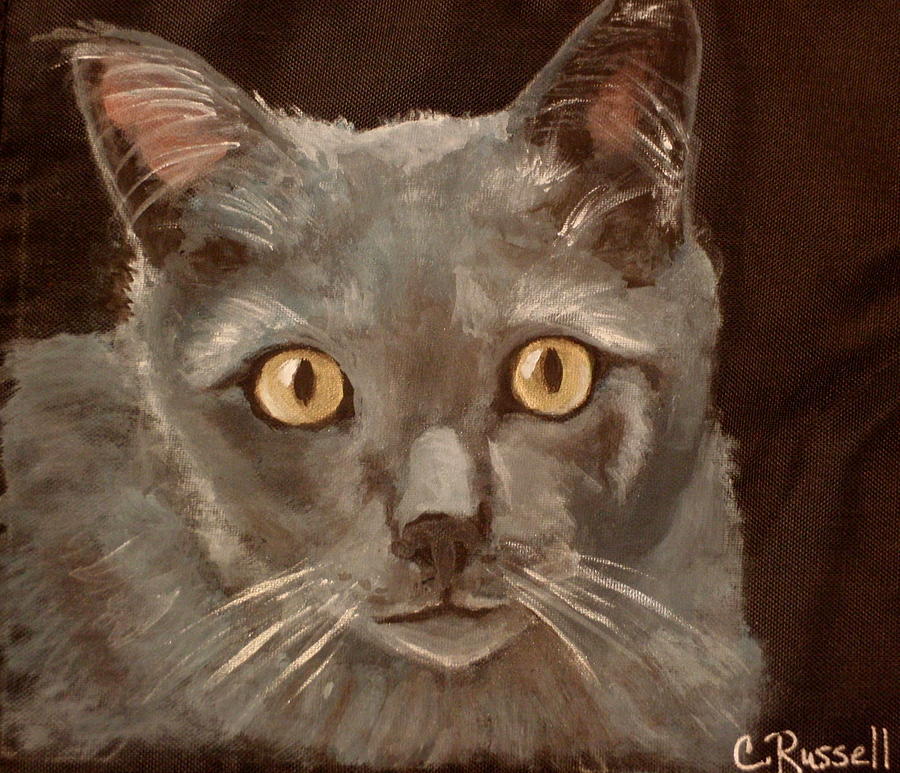 Cinder Painting by Carol Russell